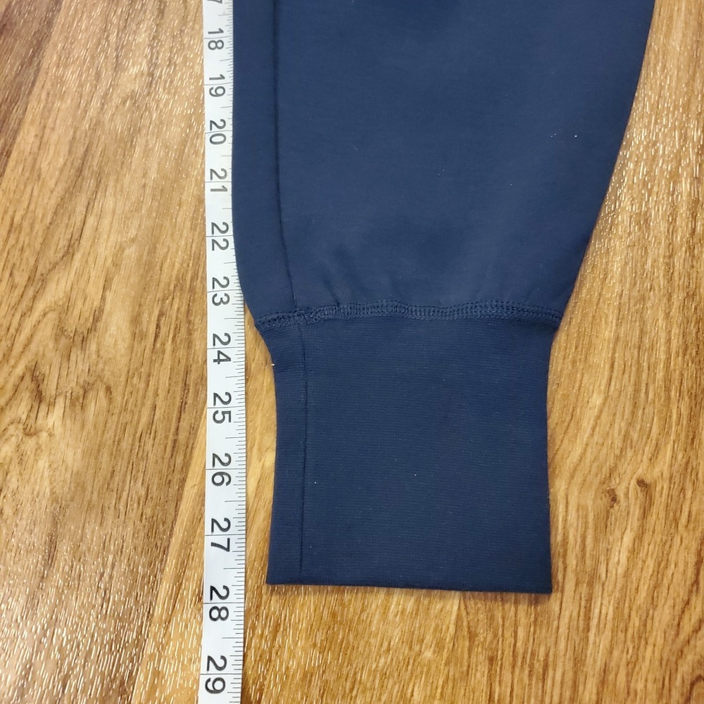 Nike Tech Pants Joggers Women Small Blue Fleece Zip Pocket DV6736-419‎ New - Picture 8 of 8